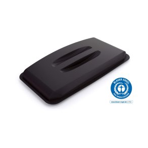 Durable Lg til affaldsspand 60 liter - hndtag - sort plast - ECO