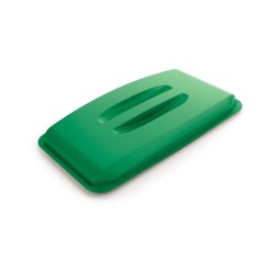Durable Lg til affaldsspand 60 liter - hndtag - grn plast