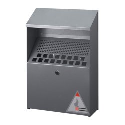 Durable udendrs askebger - vghngt gr stl