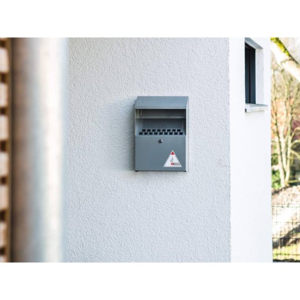 Durable udendrs askebger - vghngt gr stl