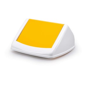 Durable Lg til affaldsspand 40 liter - vippelg- gul plast