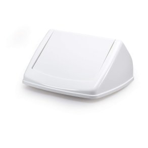 Durable Lg til affaldsspand 40 liter - vippelg- hvid plast