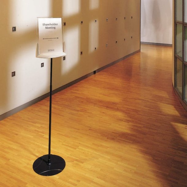 Durable Infostander A4 Sherpa - indendrs - teleskop - gr