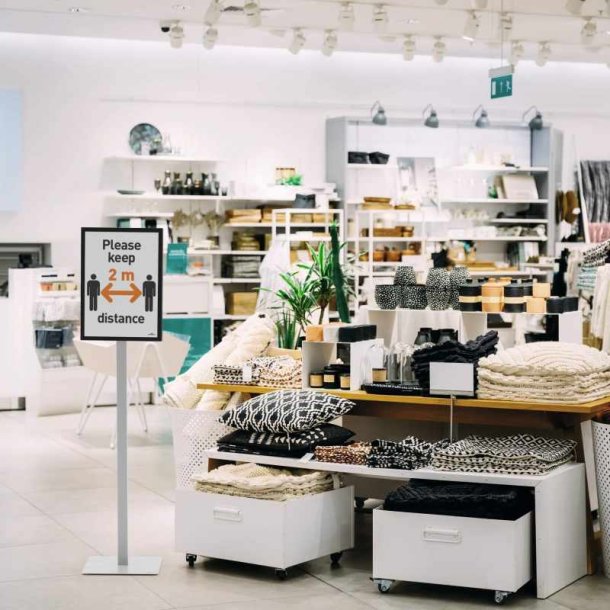 Durable Infostander A3 Basic - indendrs - magnetramme - gr