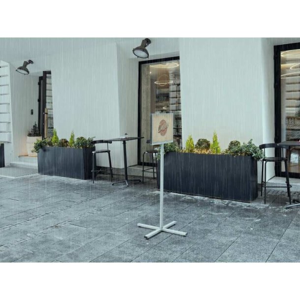 Durable Infostander A3 - udendrs - magnetlomme - gr