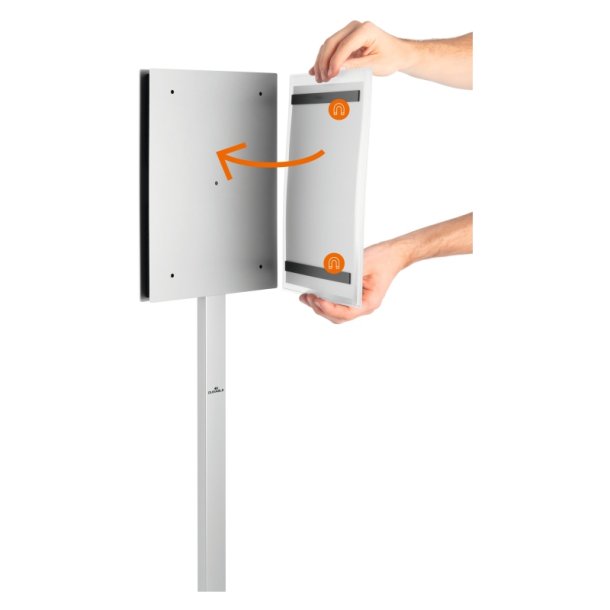 Durable Infostander A3 - udendrs - magnetlomme - gr
