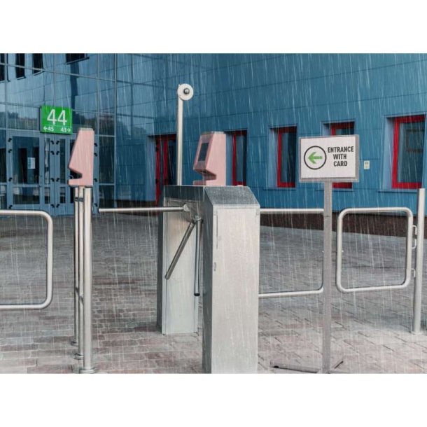 Durable Infostander A4 - udendrs - magnetlomme - gr