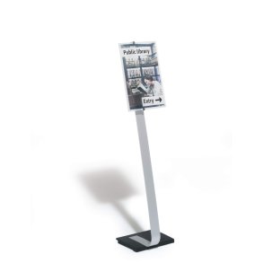 Durable Infostander A3 Crystal Sign - indendrs - teleskop - gr