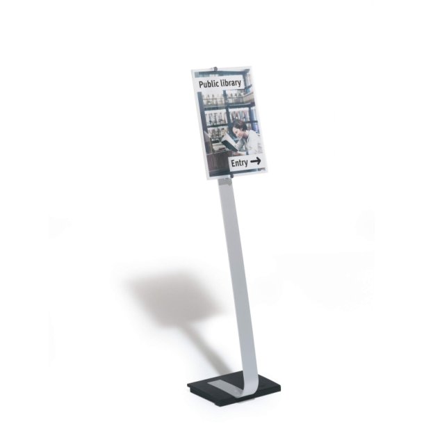 Durable Infostander A3 Crystal Sign - indendrs - teleskop - gr