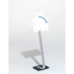 Durable Infostander A3 Crystal Sign - indendrs - teleskop - gr
