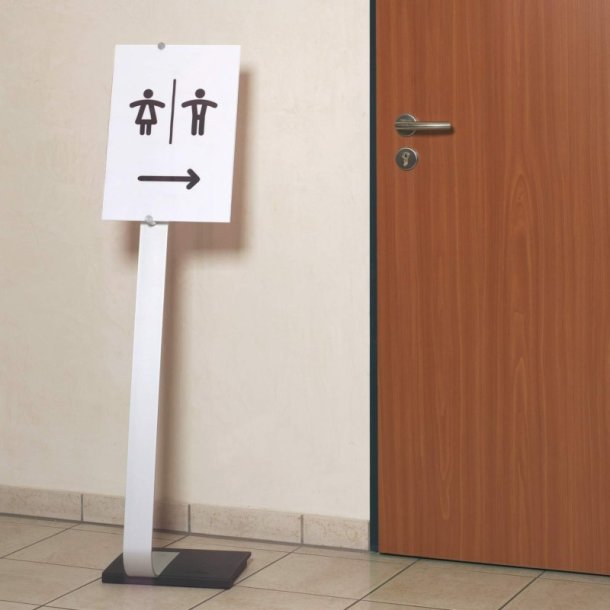 Durable Infostander A3 Crystal Sign - indendrs - teleskop - gr