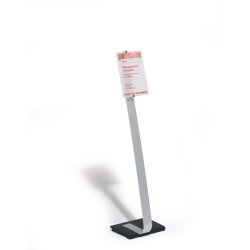 Durable Infostander A4 Crystal Sign - indendrs - teleskop - gr