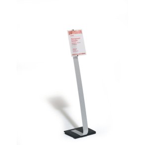 Durable Infostander A4 Crystal Sign - indendrs - teleskop - gr