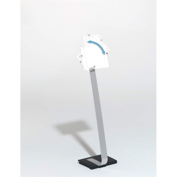 Durable Infostander A4 Crystal Sign - indendrs - teleskop - gr