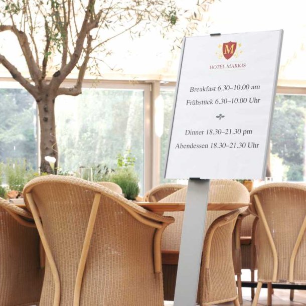 Durable Infostander A3 infosign - indendrs - teleskop - slv