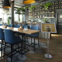 Durable Infostander A3 - indendrs - klikramme - slv