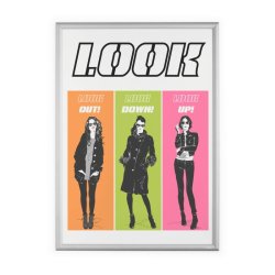 Durable Klikramme A1 Aluminium - slv