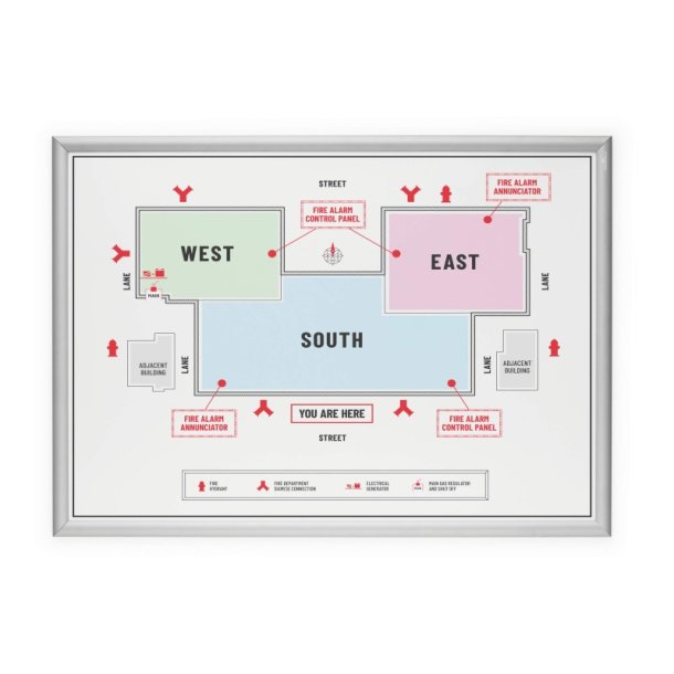 Durable Klikramme A1 Aluminium - slv