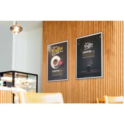 Durable Klikramme A1 Aluminium - slv