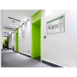 Durable Klikramme A2 Aluminium - slv