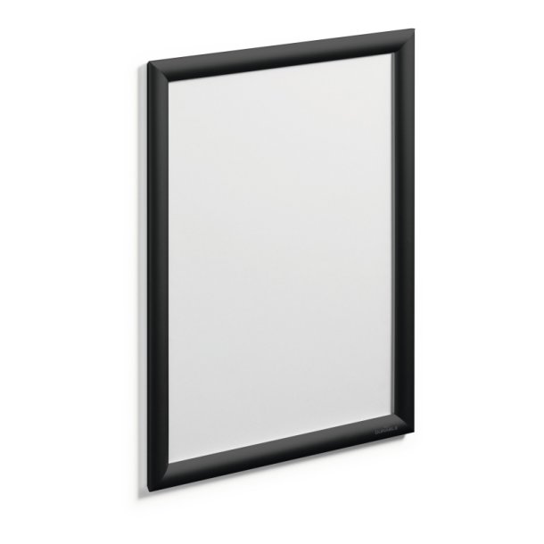 Durable Klikramme A3 Aluminium - sort