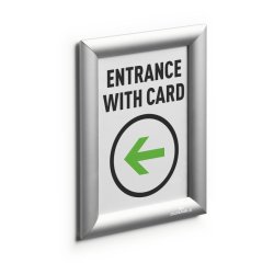 Durable Klikramme A5 Aluminium - Slv