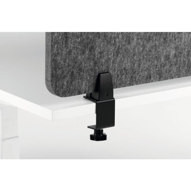 Durable foldbare lyddmpende skrmvg - 160 cm mrkegr filt