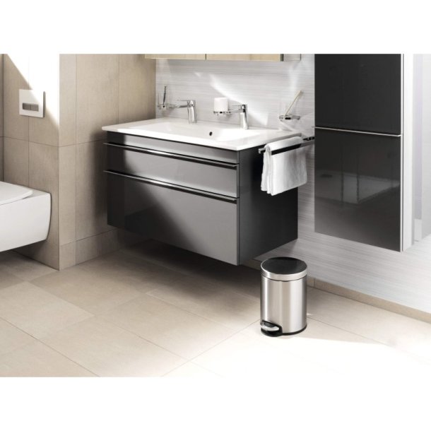 Durable 5 liter pedalspand - Softclose - rustfri stl