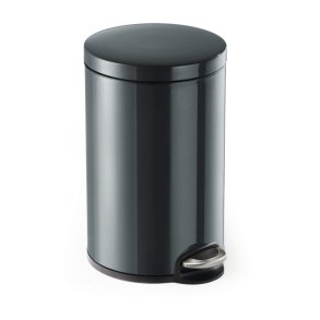 Durable 12 liter pedalspand - Softclose - sort metal