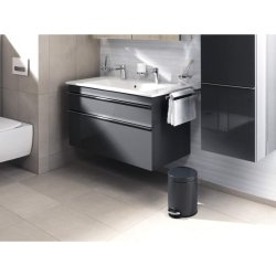 Durable 12 liter pedalspand - Softclose - sort metal