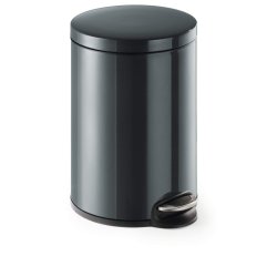 Durable 20 liter pedalspand - Softclose - sort metal