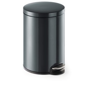 Durable 20 liter pedalspand - Softclose - sort metal