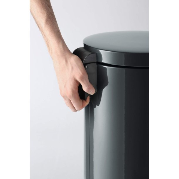 Durable 12 liter pedalspand - Softclose - sort metal