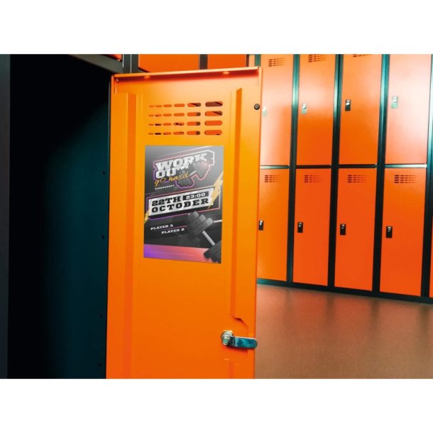 Durable magnetisk infolomme A4 - 5 pak