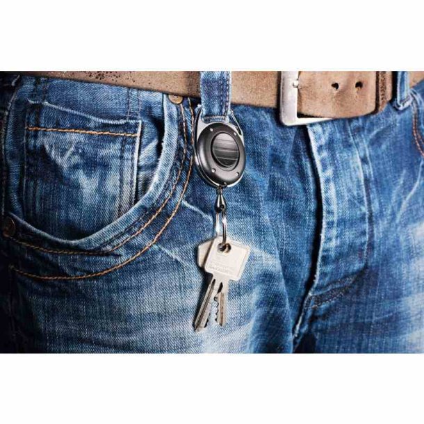 Durable Keyhanger LED lygte - nglering - sort