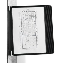 Durable Registersystem Vario wall Magnetisk - 10 sorte rammer