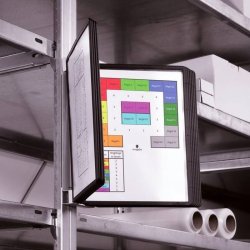 Durable Registersystem Vario wall Magnetisk - 10 sorte rammer