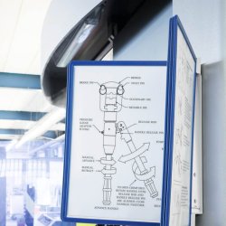 Durable Registersystem Vario wall Magnetisk - 5 bl rammer