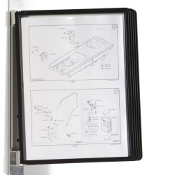 Durable Registersystem Vario wall Magnetisk - 5 sorte rammer