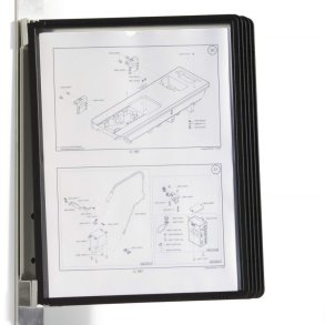 Durable Registersystem Vario wall Magnetisk - 5 sorte rammer