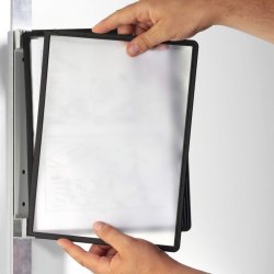 Durable Registersystem Vario wall Magnetisk - 5 sorte rammer