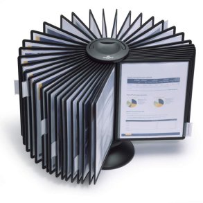 Durable Registersystem Sherpa carousel table - 40 sorte rammer