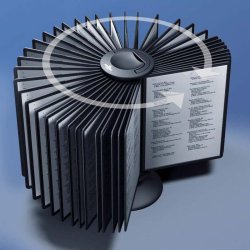 Durable Registersystem Sherpa carousel table - 40 sorte rammer