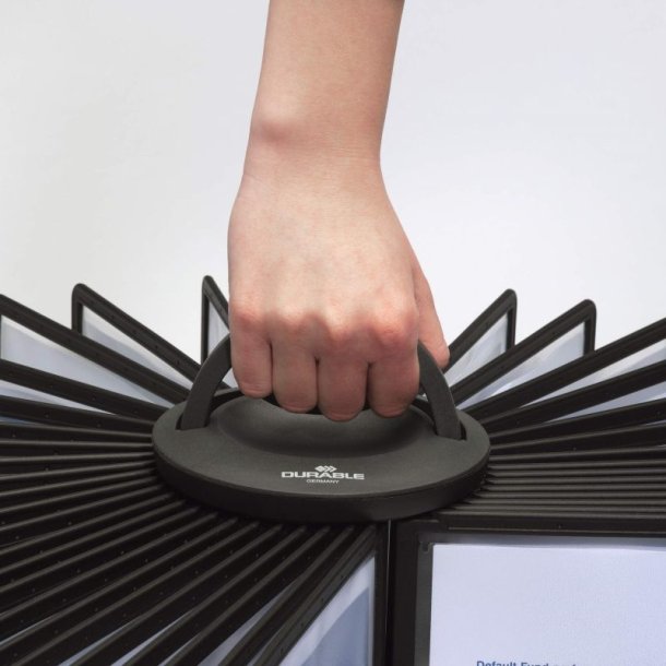 Durable Registersystem Sherpa carousel table - 40 sorte rammer