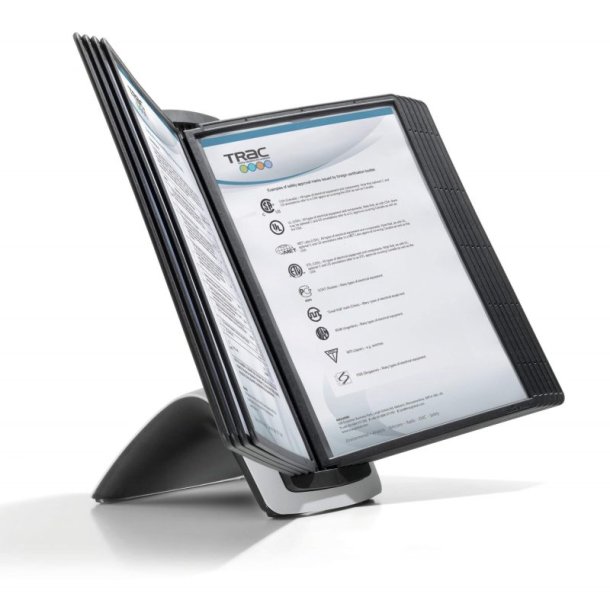 Durable Registersystem Sherpa style table - 10 sorte rammer