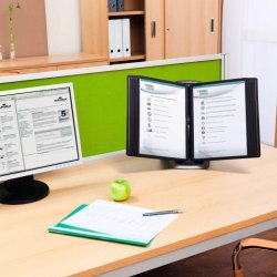 Durable Registersystem Sherpa style table - 10 sorte rammer