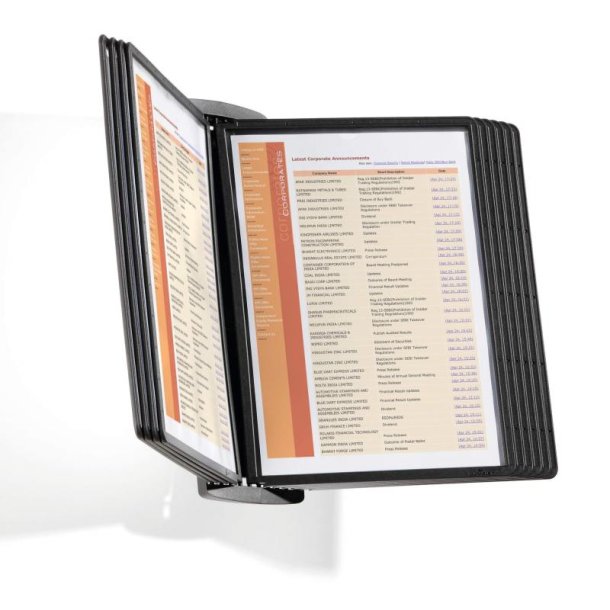 Durable Registersystem Sherpa style wall - 10 sorte rammer