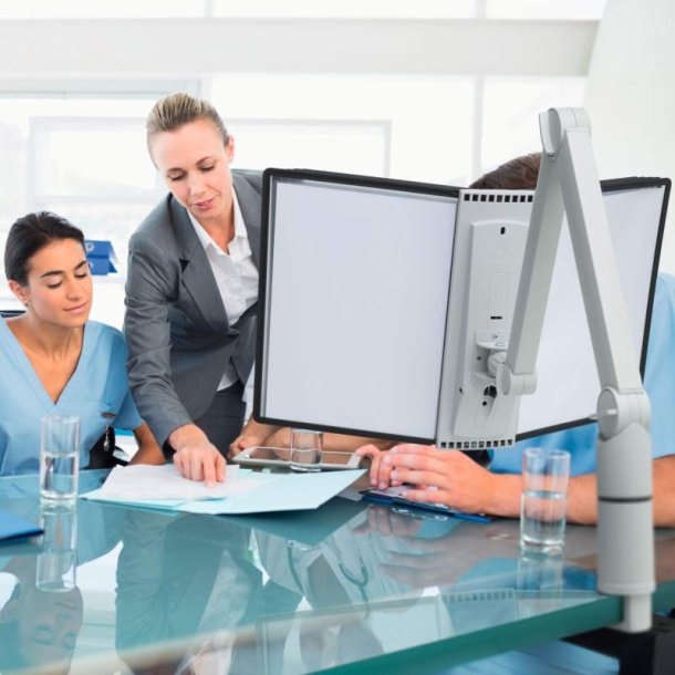 Durable svingarm og holder til Registersystem Sherpa 10