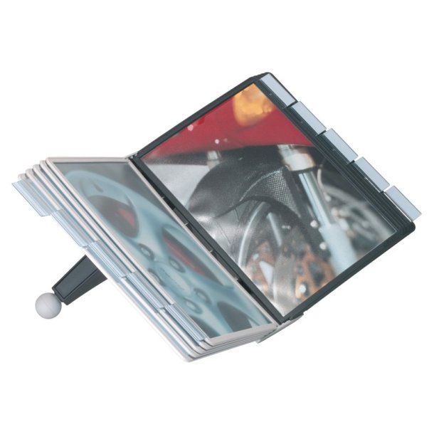 Durable Registersystem Sherpa table - 10 sorte/gr rammer