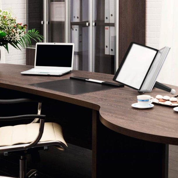 Durable Registersystem Sherpa table - 10 sorte/gr rammer